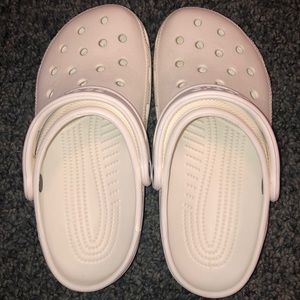 White Crocs